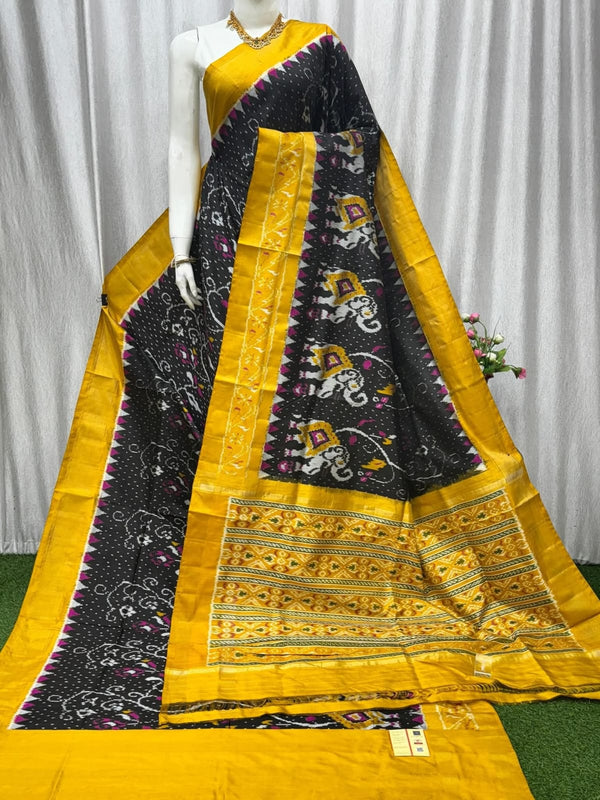 Pochampalli Dolla Silk Ethnic Saree
