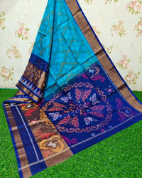 Pochampalli Weave Dolla Silk Saree