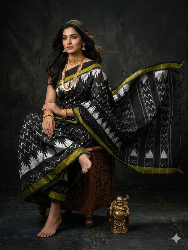 Pochampalli Dolla Silk Designer Saree