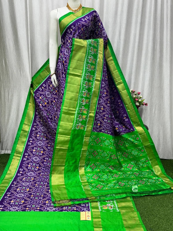 Pochampalli Dolla Silk Ethnic Saree