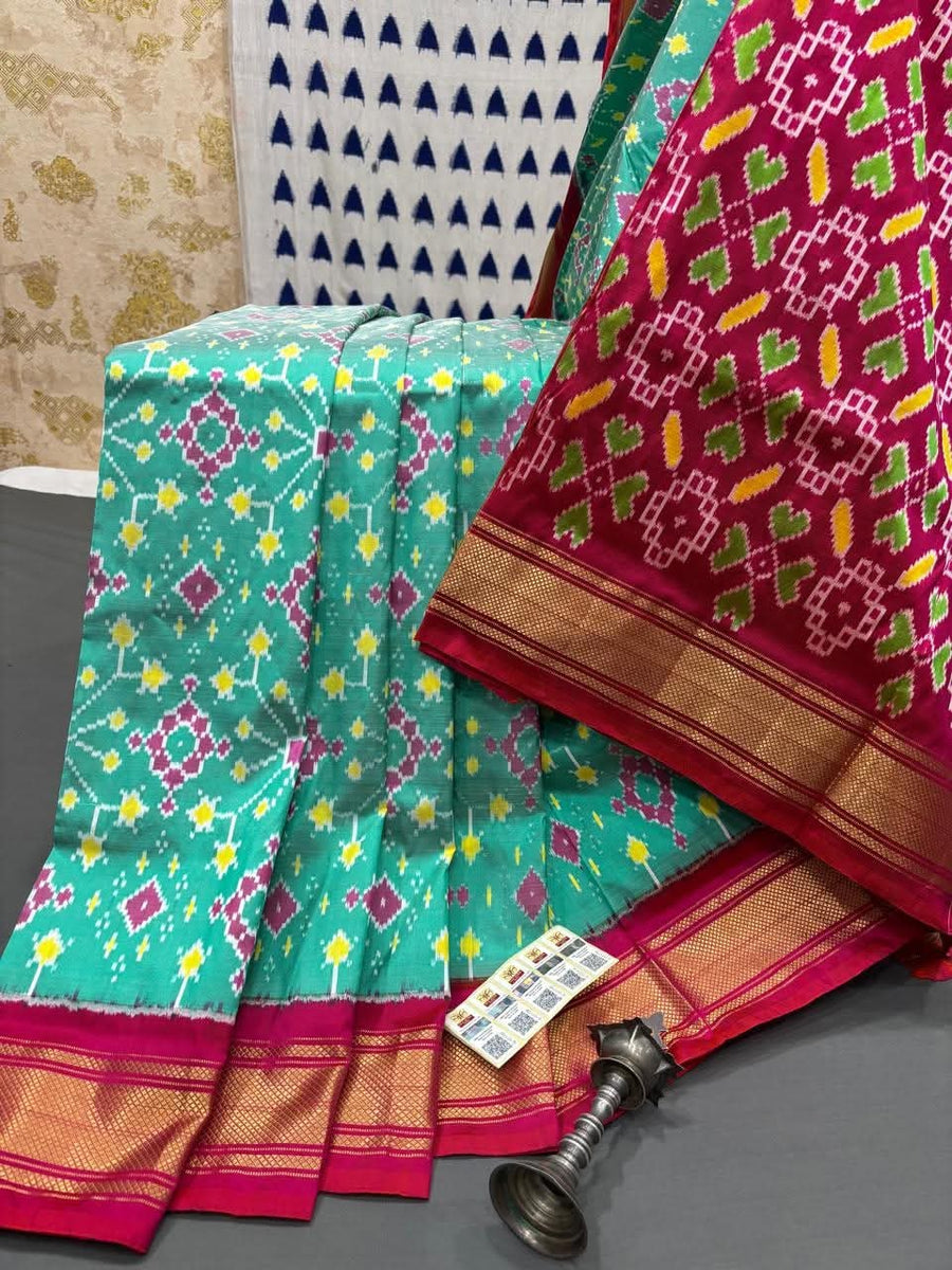 Pochampalli Dolla Silk Designer Saree