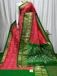 Pochampalli Ikkat Dolla Silk Saree