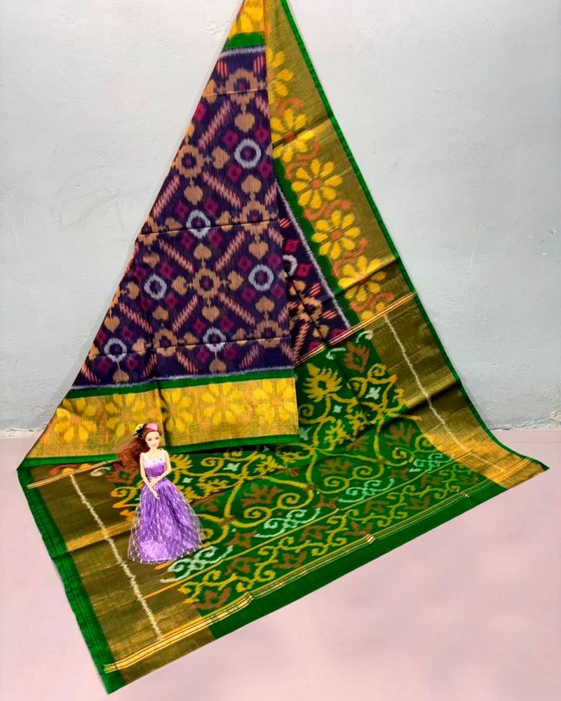 Pochampalli Print Dolla Silk Saree