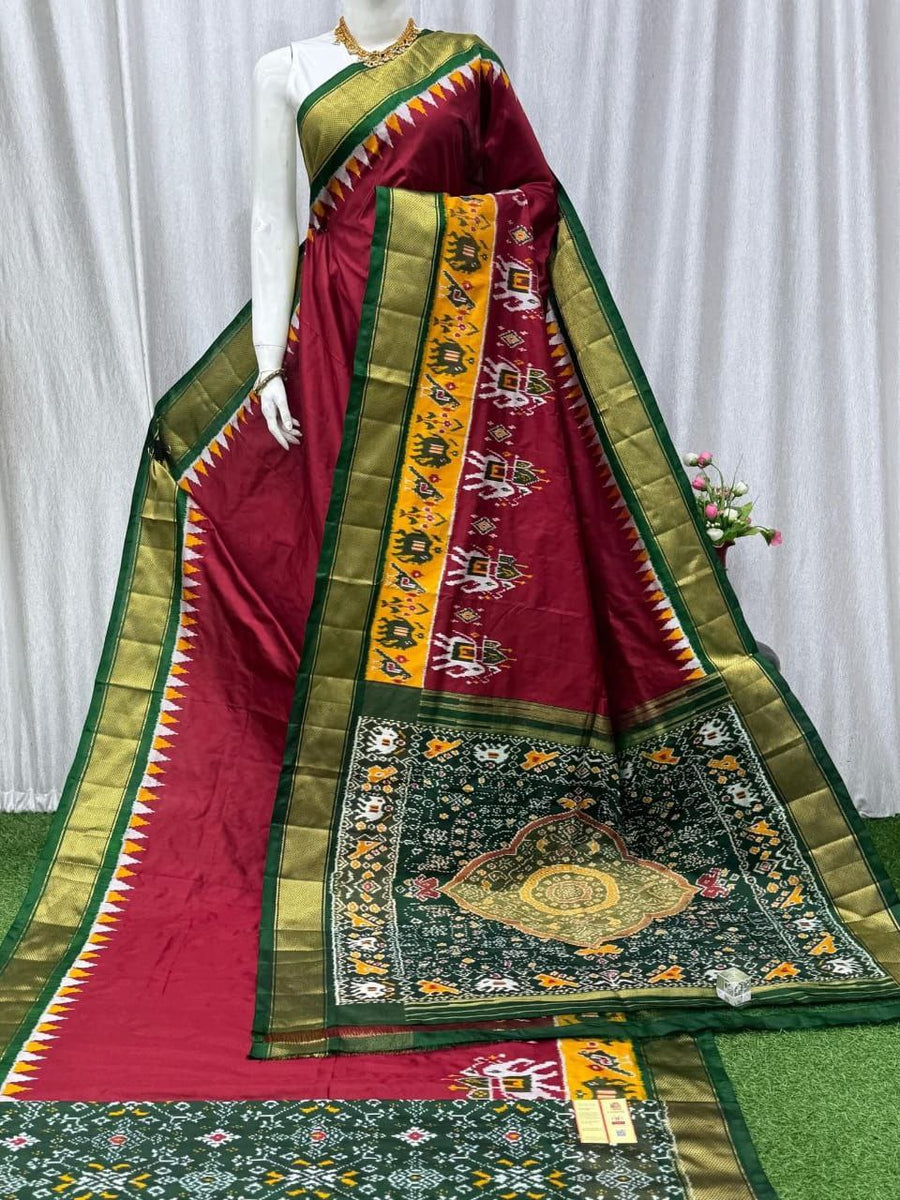 Pochampalli Dolla Silk Designer Saree