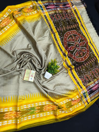 Pochampalli Weave Dolla Silk Saree