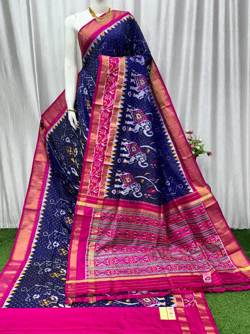 Pochampalli Dolla Silk Designer Saree