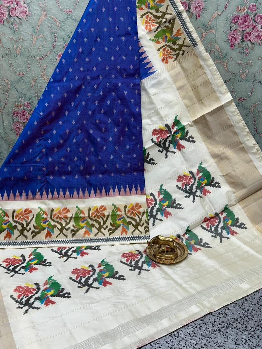 Pochampalli Dolla Silk Ethnic Saree