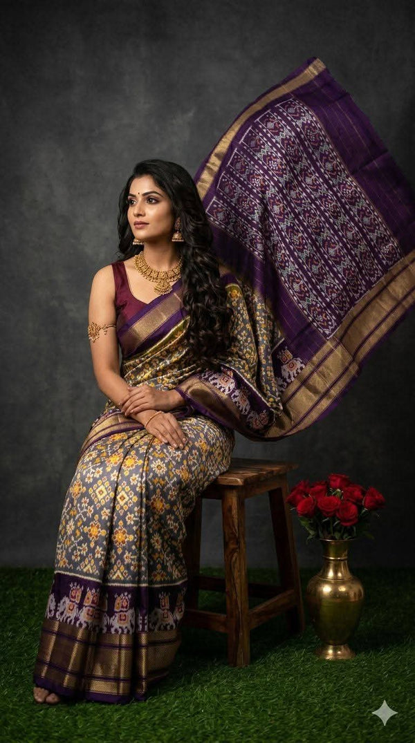 Pochampalli Dolla Silk Saree