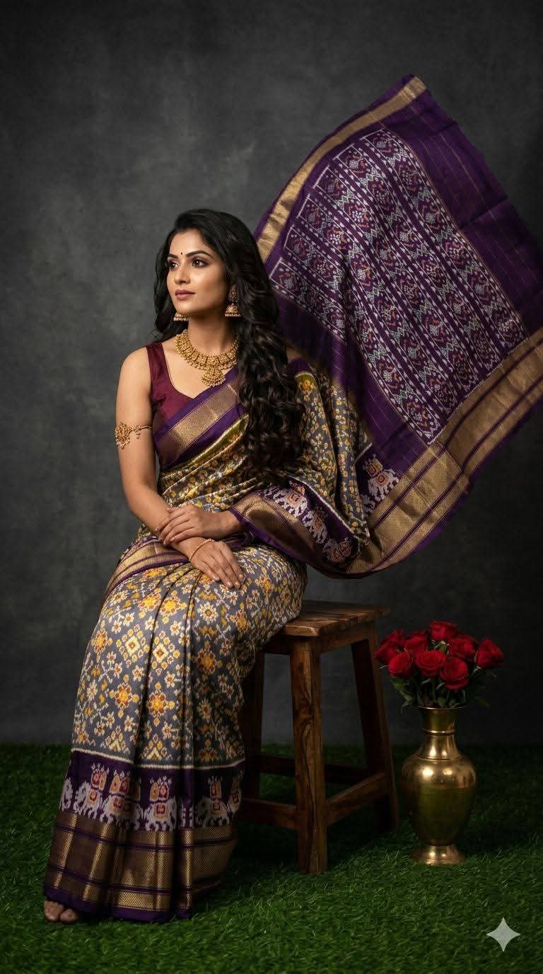 Pochampalli Dolla Silk Saree