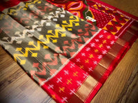 Pochampalli Print Dolla Silk Saree