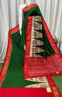 Pochampalli Weave Dolla Silk Saree