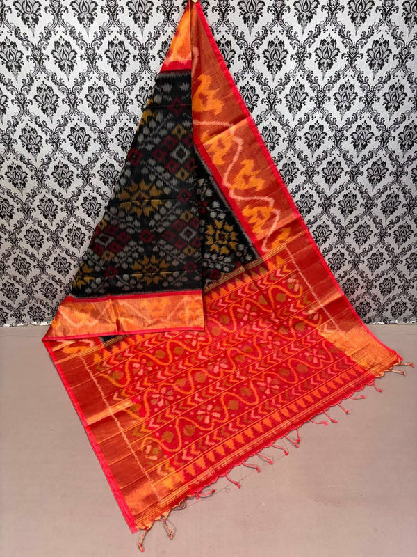 Pochampalli Dolla Silk Ethnic Saree