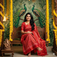 Pochampalli Dolla Silk Saree
