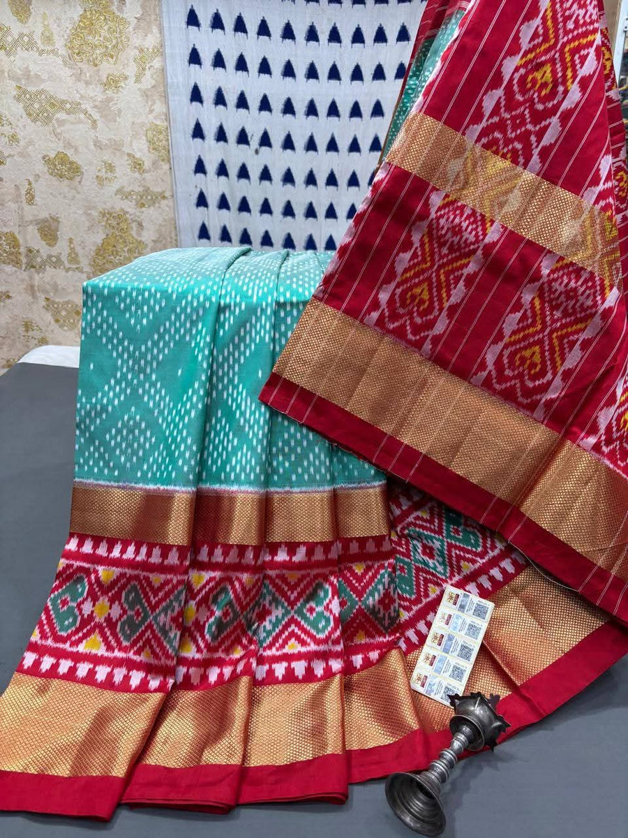 Pochampalli Print Dolla Silk Saree