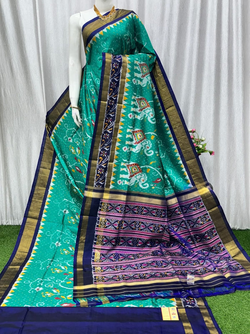 Pochampalli Print Dolla Silk Saree