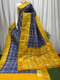 Pochampalli Weave Dolla Silk Saree