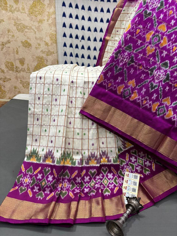 Pochampalli Dolla Silk Ethnic Saree