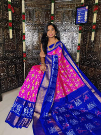 Pochampalli Ikkat Traditional Silk Saree