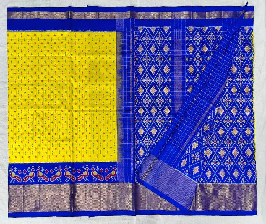 Pochampalli Print Dolla Silk Saree