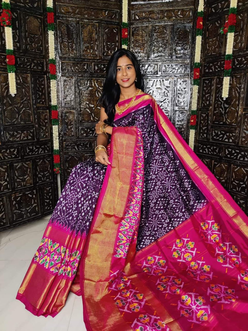 Pochampalli Dolla Silk Designer Saree