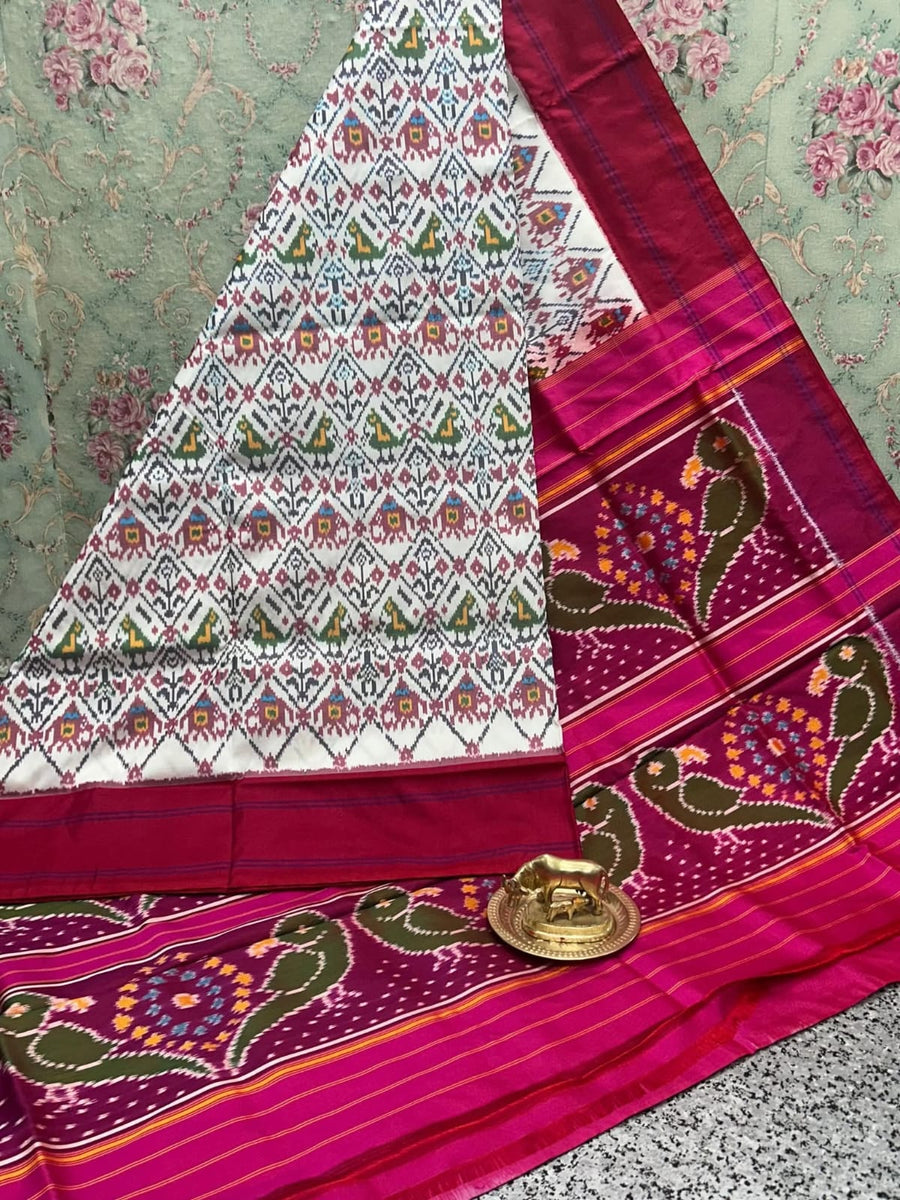 Pochampalli Dolla Silk Designer Saree