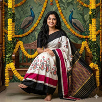 Pochampalli Dolla Silk Ethnic Saree