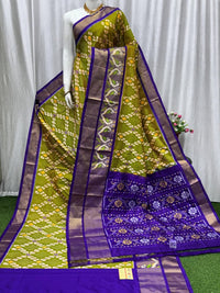 Pochampalli Print Dolla Silk Saree