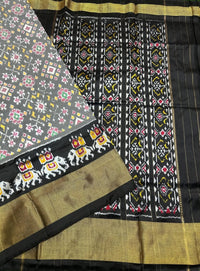 Pochampalli Weave Dolla Silk Saree
