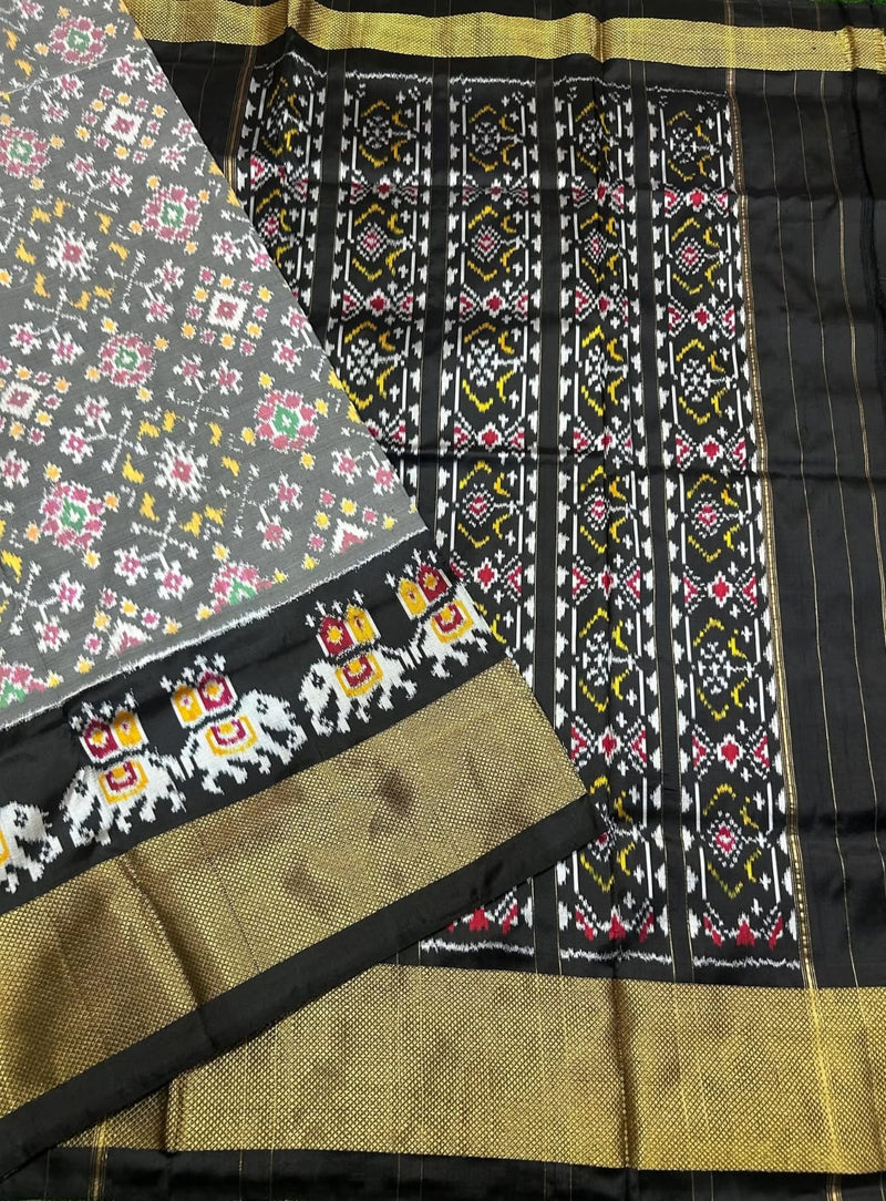 Pochampalli Weave Dolla Silk Saree