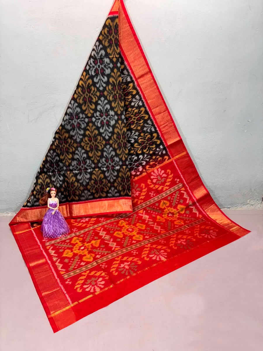 Pochampalli Dolla Silk Ethnic Saree