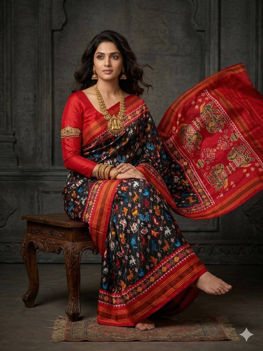 Kalamkari Dolla Silk Saree