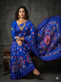 Kalamkari Art Dolla Silk Saree