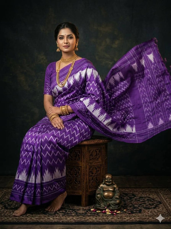 Pochampalli Dolla Silk Designer Saree
