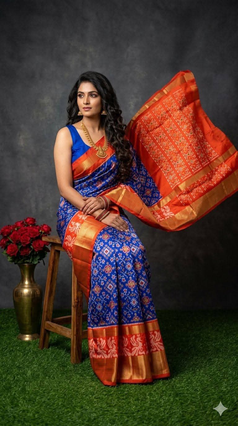 Pochampalli Dolla Silk Saree