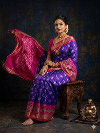 Pochampalli Dolla Silk Designer Saree