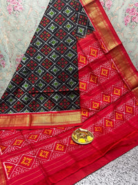 Pochampalli Print Dolla Silk Saree