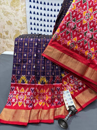 Pochampalli Print Dolla Silk Saree