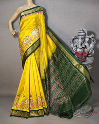 Pochampalli Weave Dolla Silk Saree