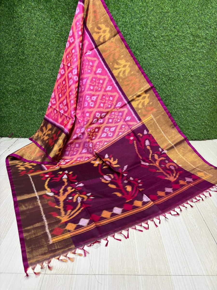 Pochampalli Dolla Silk Designer Saree