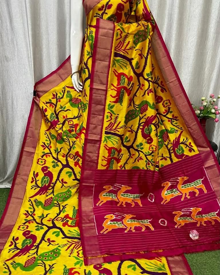 Pochampalli Dolla Silk Saree
