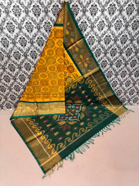 Pochampalli Ikkat Dolla Silk Saree