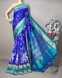 Pochampalli Print Dolla Silk Saree