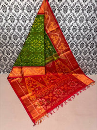 Pochampalli Weave Dolla Silk Saree