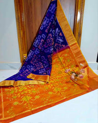 Pochampalli Dolla Silk Ethnic Saree