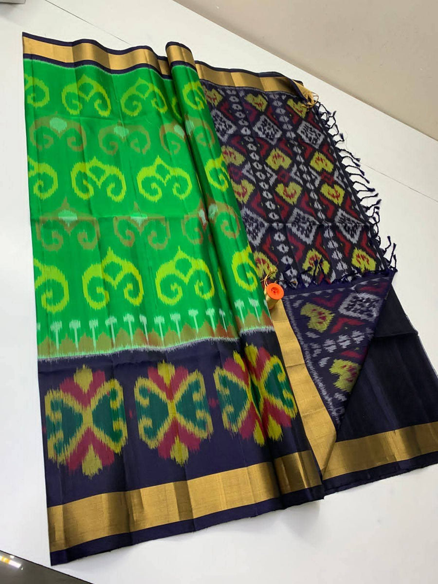 Pochampalli Print Dolla Silk Saree
