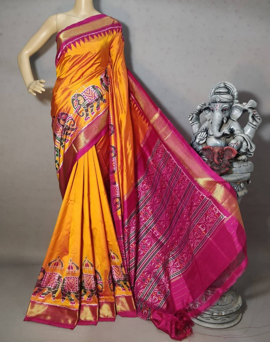 Pochampalli Dolla Silk Designer Saree