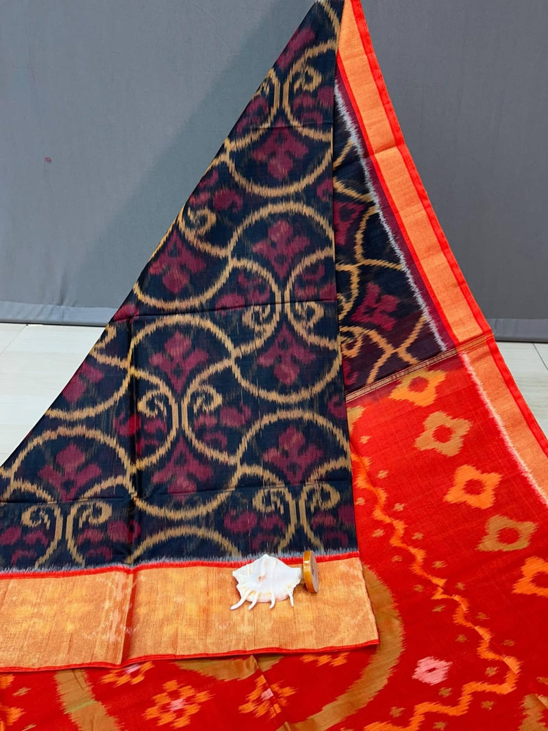 Pochampalli Dolla Silk Designer Saree