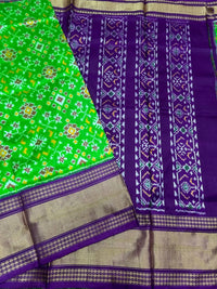 Pochampalli Weave Dolla Silk Saree