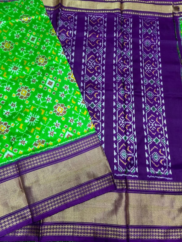 Pochampalli Weave Dolla Silk Saree