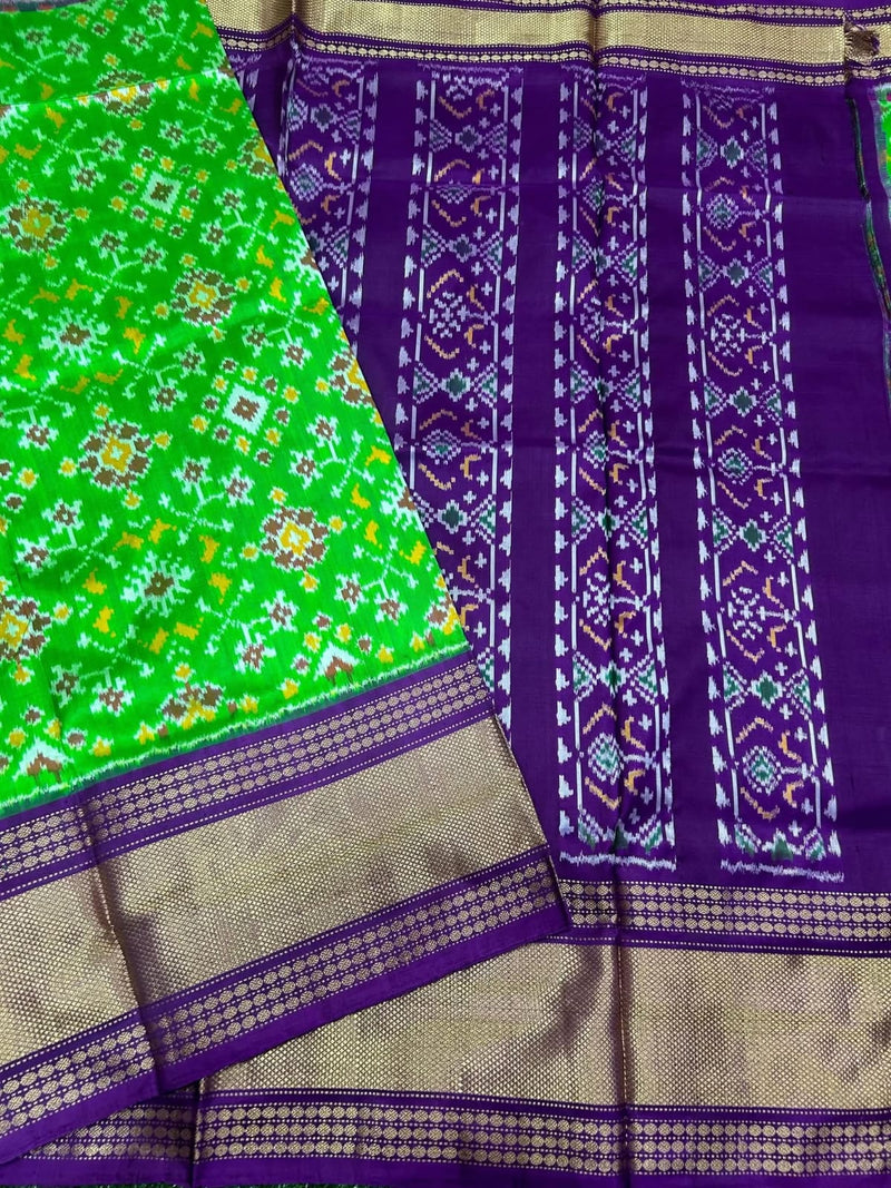 Pochampalli Weave Dolla Silk Saree